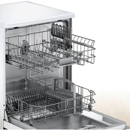 Bosch SMS26AW08G Series 2 Dishwasher, 12 Place Settings, White, E Rated