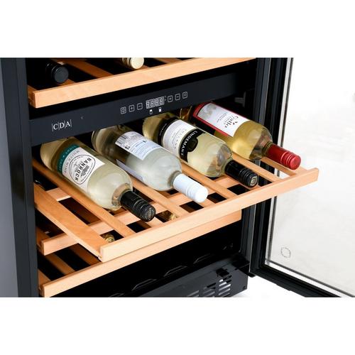 CDA FWC604SS 60cm wide Wine Cooler