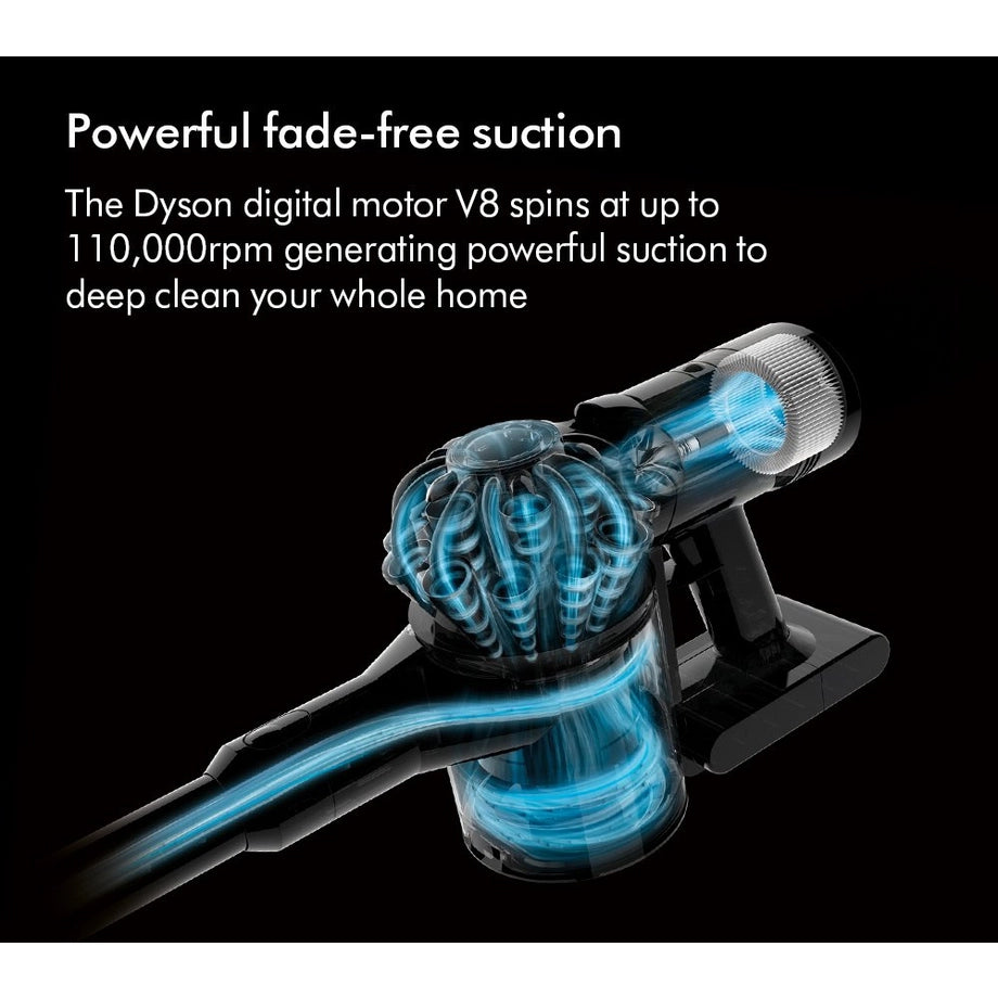 Dyson V8ADVANCED-24 Vacuum Cleaner - Silver/Nickel