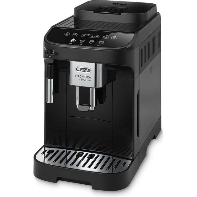 De'Longhi Magnifica Evo ECAM290.22.B Bean to Cup Coffee Machine, 4 One-Touch Recipes, Milk Frother, 1.8L Water Tank, Black