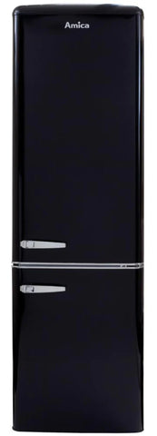 AMICA FKR29653B 55cm freestanding static 60/40 fridge freezer