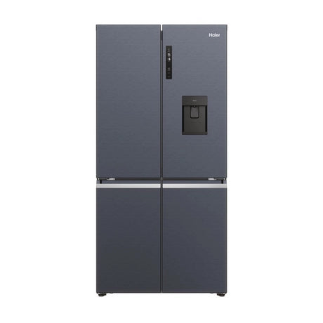 Haier HCR5919EHMB 90cm Frost Free American Fridge Freezer - Brushed Black