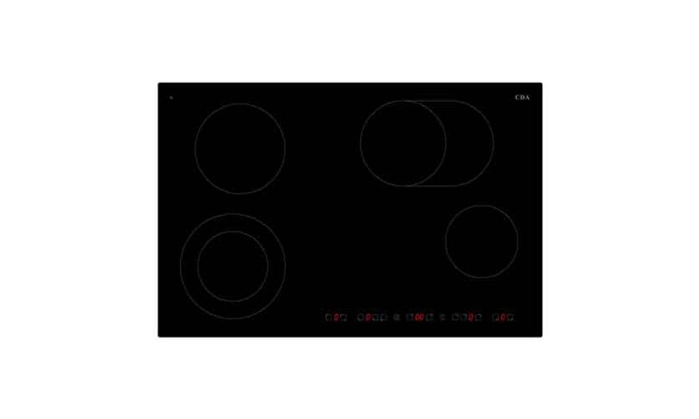 CDA HC7600FR 77cm Ceramic Hob