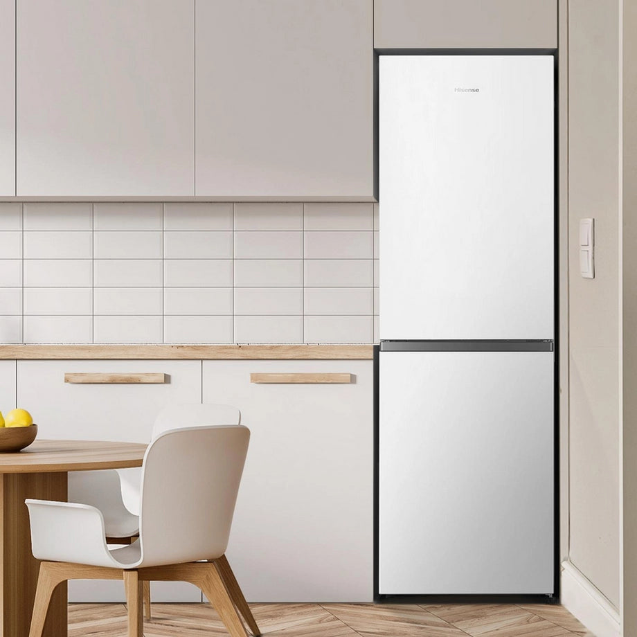 Hisense RB327N4BWE 55cm 50/50 Frost Free Fridge Freezer - White