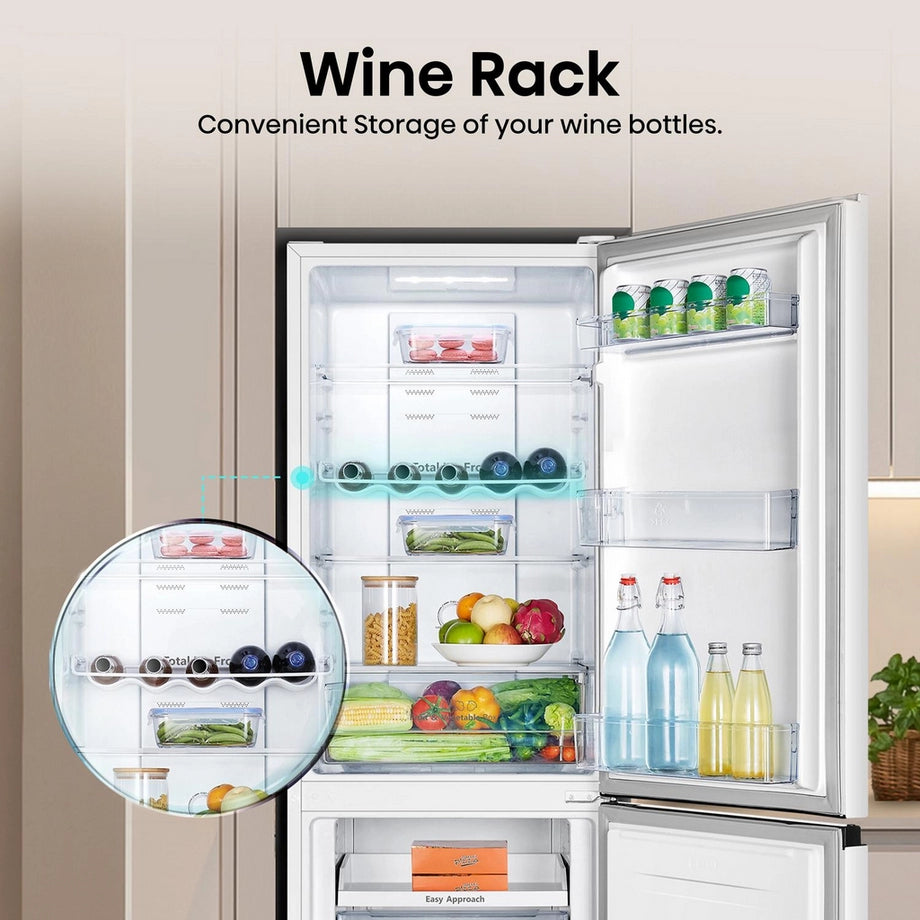 Hisense RB327N4BWE 55cm 50/50 Frost Free Fridge Freezer - White