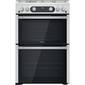 Hotpoint HDM67G0C2CX/U Double Cooker - Inox