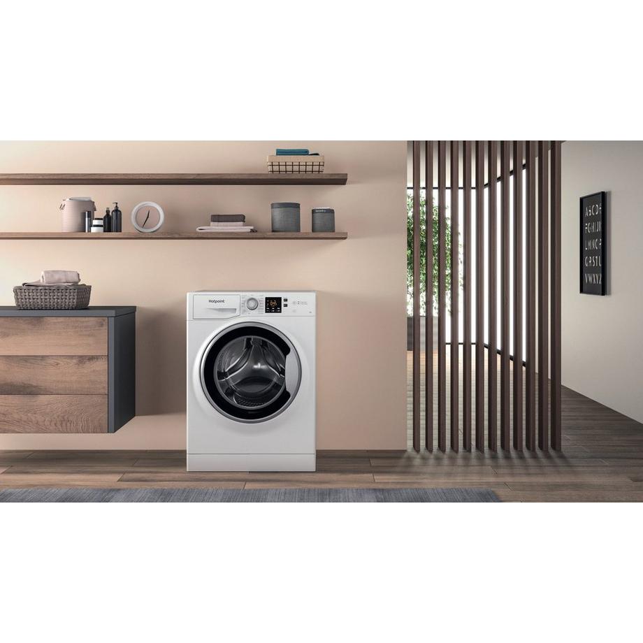 Hotpoint NSWE745CWSUK 7kg 1400 Spin Washing Machine - White