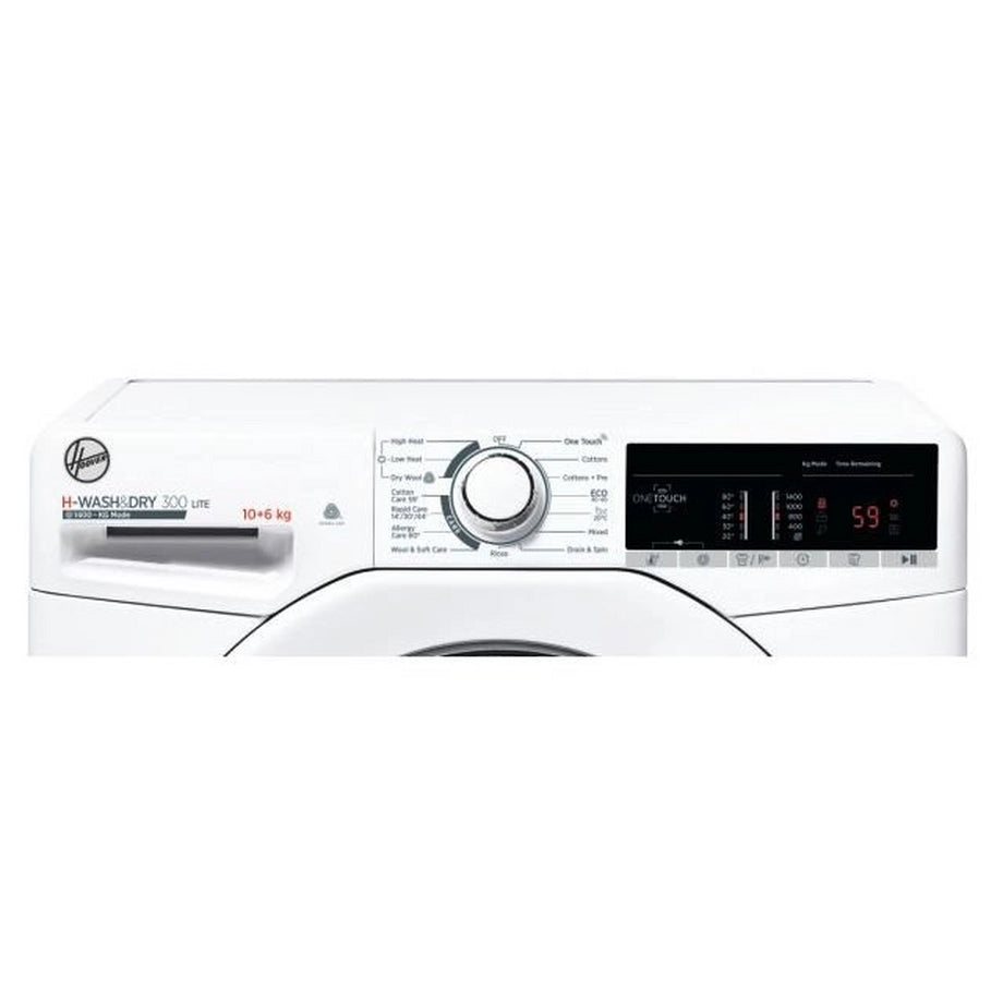 Hoover H3D4106TE 10kg/6kg 1400 Spin Washer Dryer - White