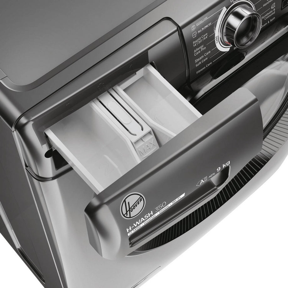 Hoover H3WPS496TAMBR68 9kg 1400 Spin Washing Machine - Graphite