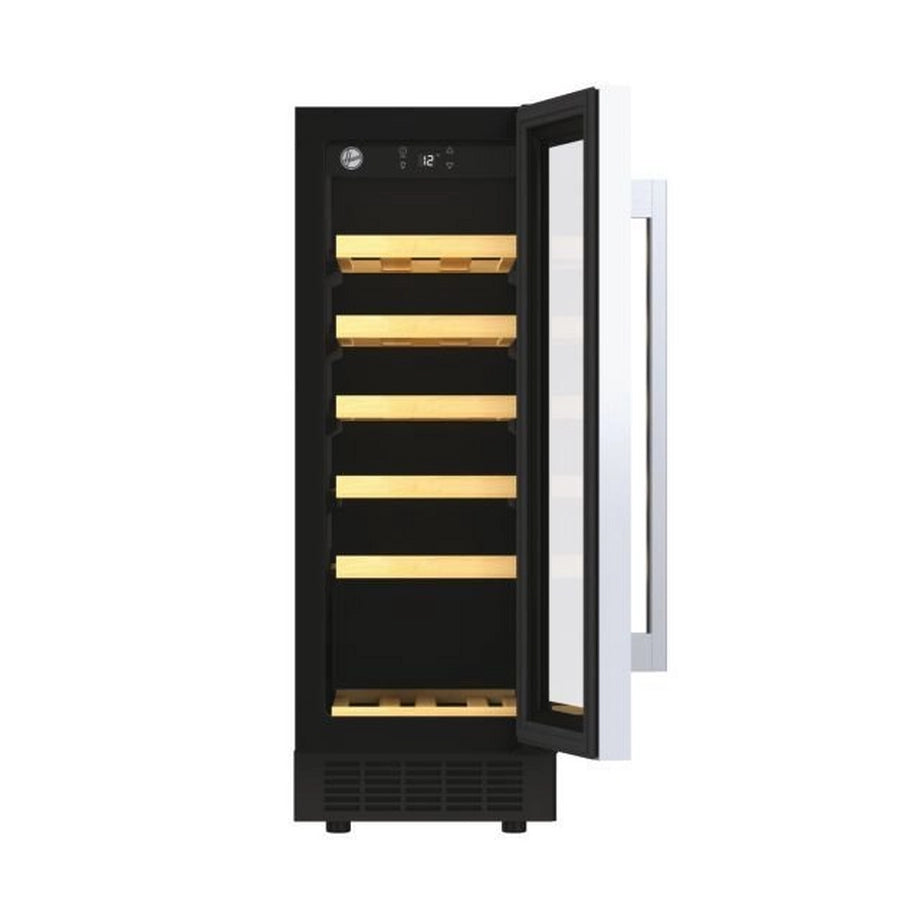Hoover HWCB30UK/N 29.5cm Built In Wine Cooler - Black