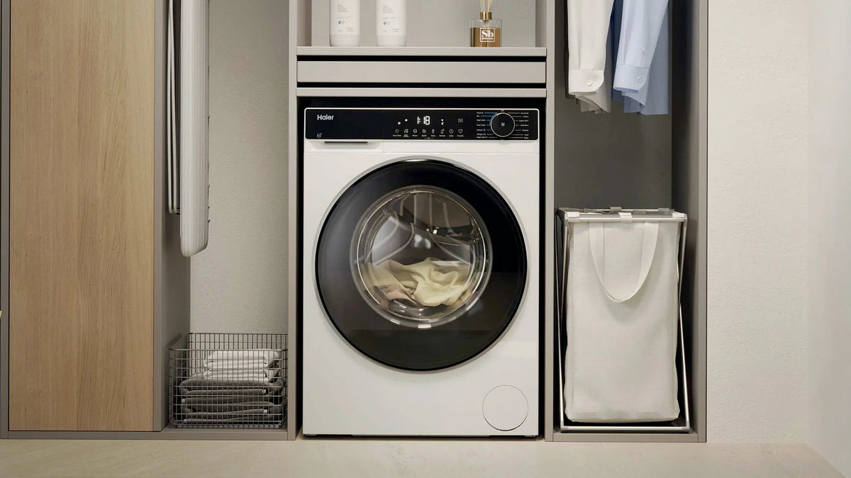 Haier HW120-BP14357UUK X Series 5 12kg 1400rpm WiFi Washing Machine – White