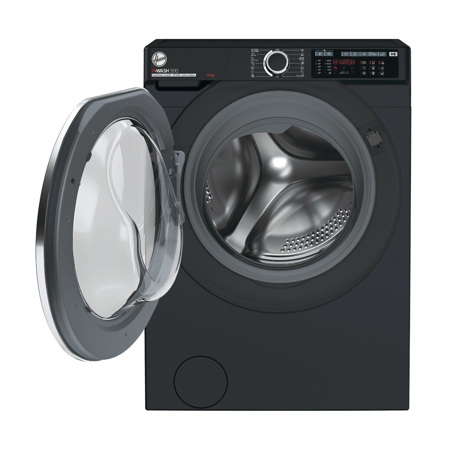 Hoover HW49AMBCB/1-80 9kg 1400 Spin Washing Machine Black