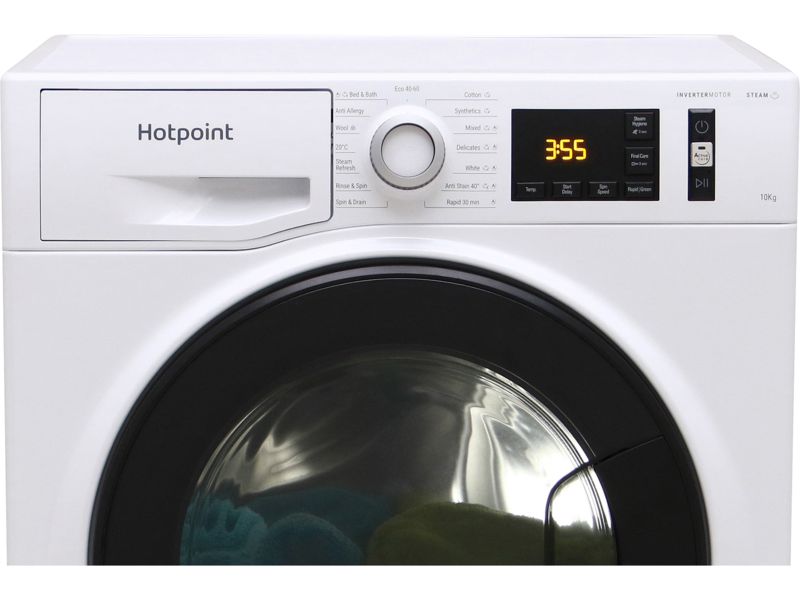 Hotpoint ActiveCare Washing Machine - White - 10kg - 1400RPM - A Rated - NM111046WDAUKN