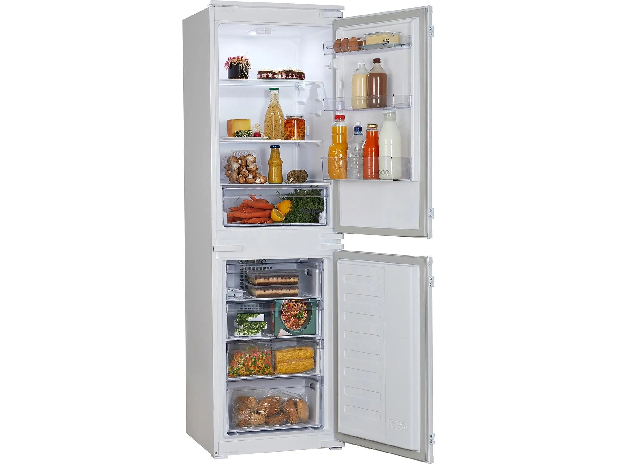 Beko BCFD450 Integrated 50/50 Frost Free Fridge Freezer
