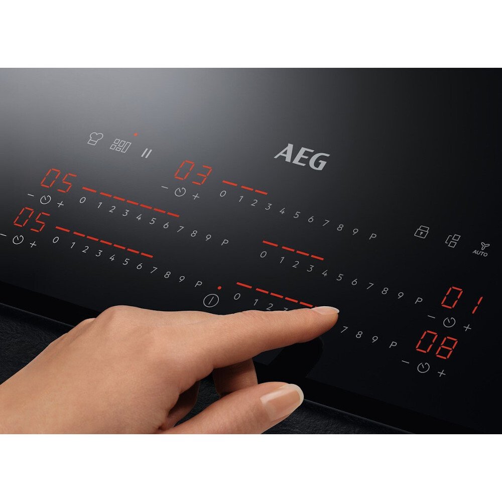 AEG IKS8575XFB - 6000 MULTIBRIDGE INDUCTION HOB 80CM