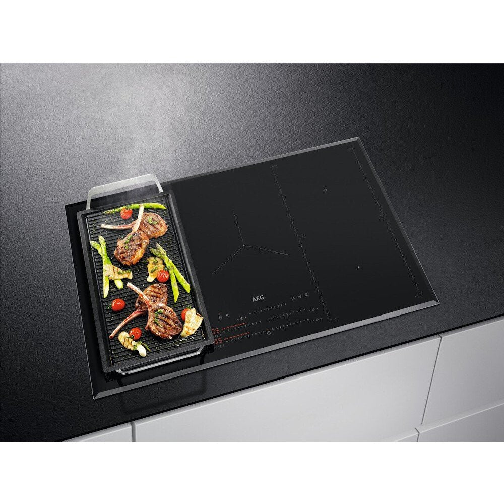 AEG IKS8575XFB - 6000 MULTIBRIDGE INDUCTION HOB 80CM