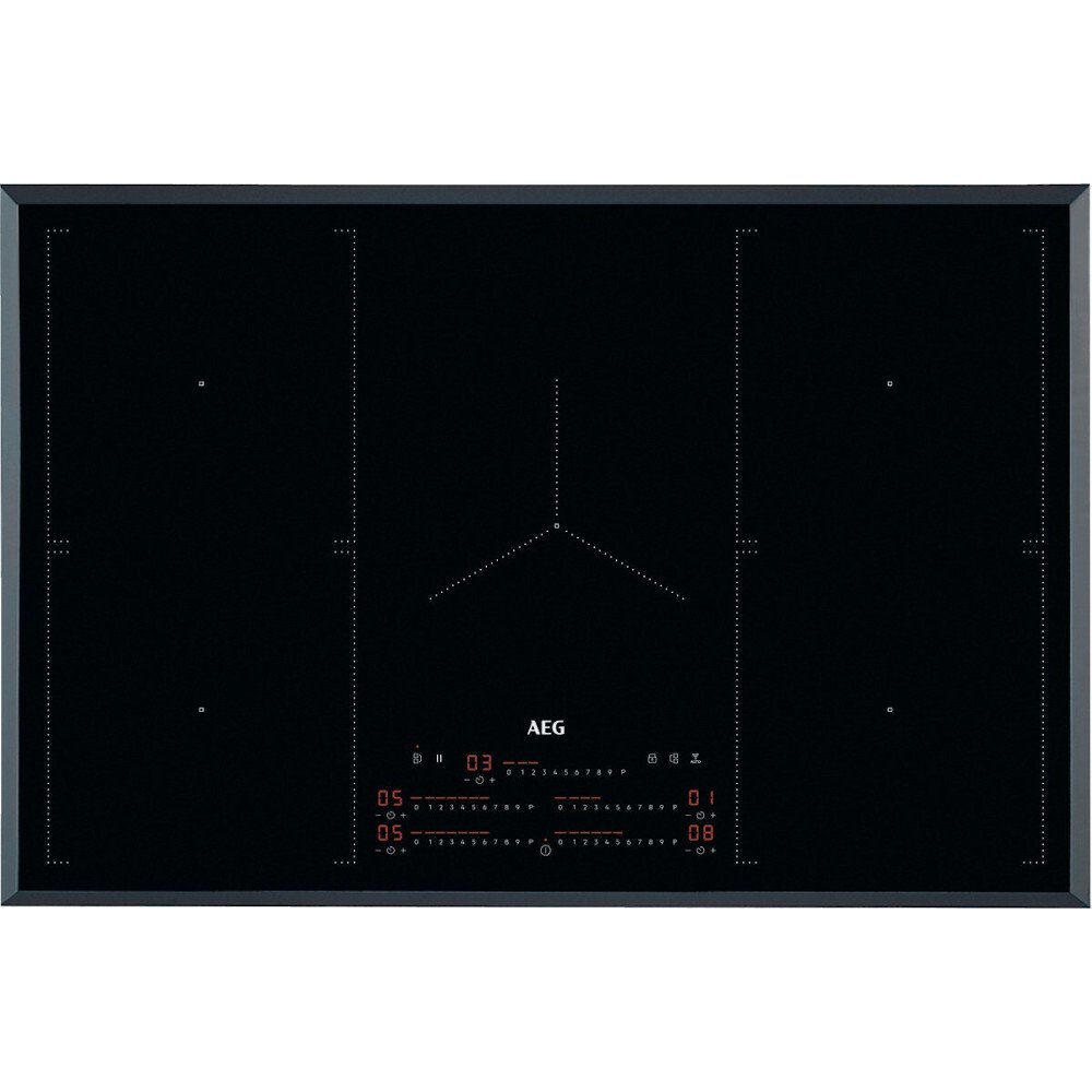 AEG IKS8575XFB - 6000 MULTIBRIDGE INDUCTION HOB 80CM