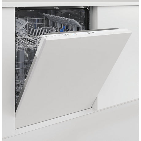 Indesit D2IHL326UK Full Size Integrated Dishwasher - White- 14 Place Settings