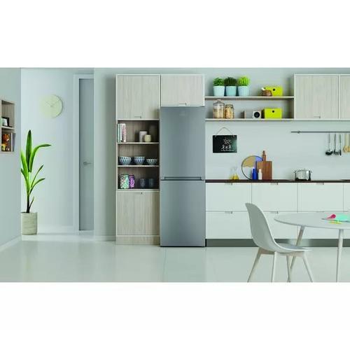 Indesit infc850tis1 freestanding fridge freezer-silver