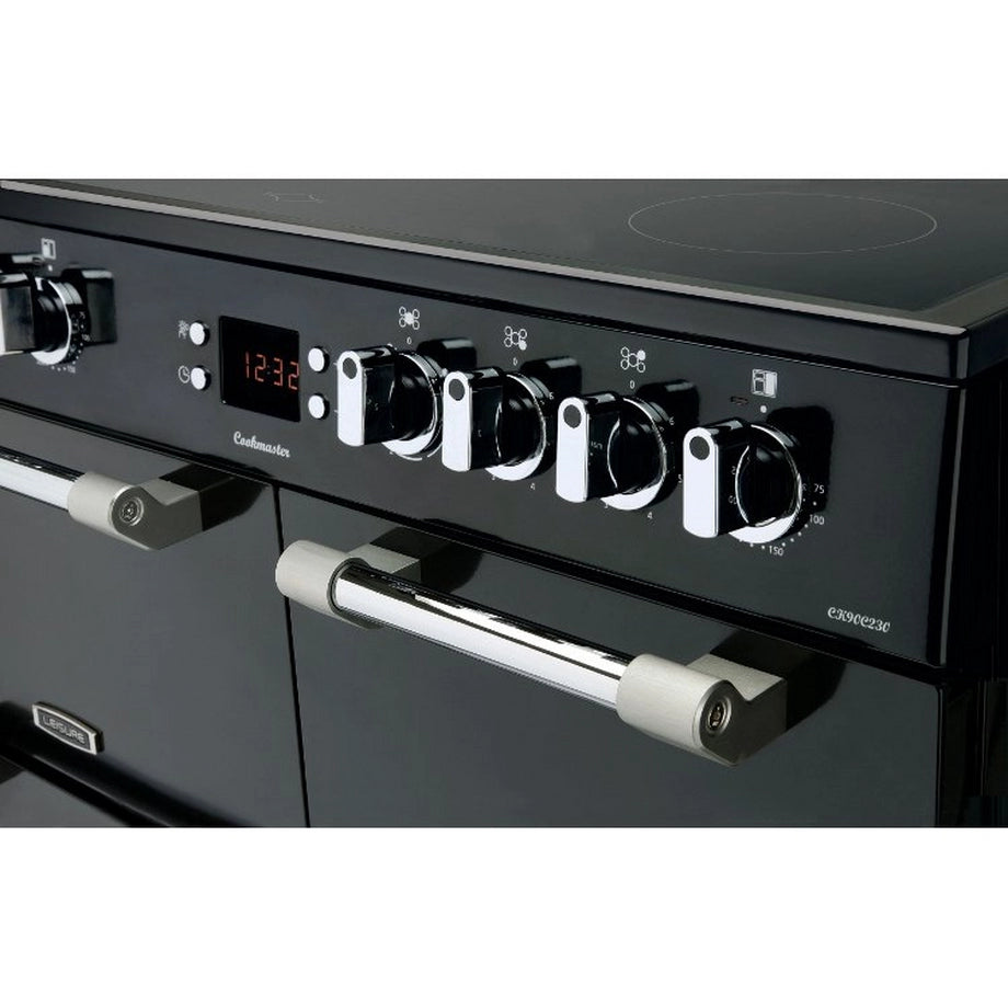 Leisure CK90C230K 90cm Electric Ceramic Range Cooker - Black