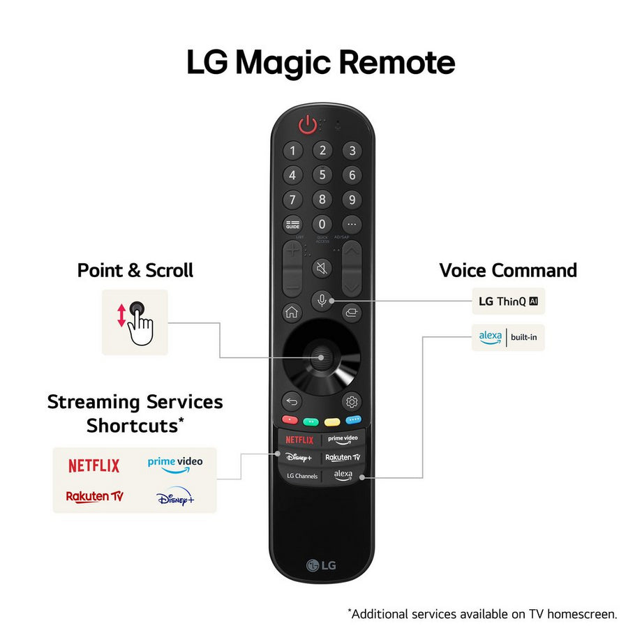 LG 43UT80006LA.AEK 43" 4K LED Smart TV