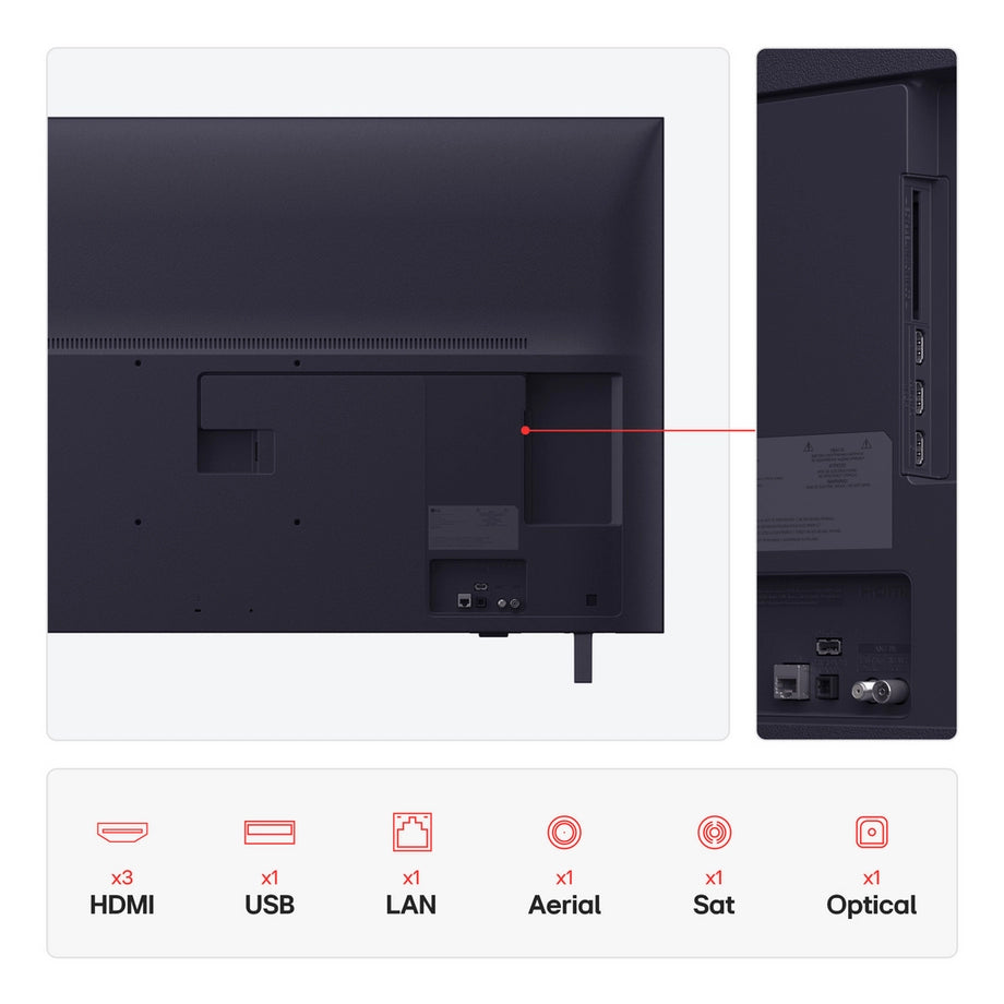 LG 50UA74006LB.AEK 50" 4K Ultra HD Smart TV