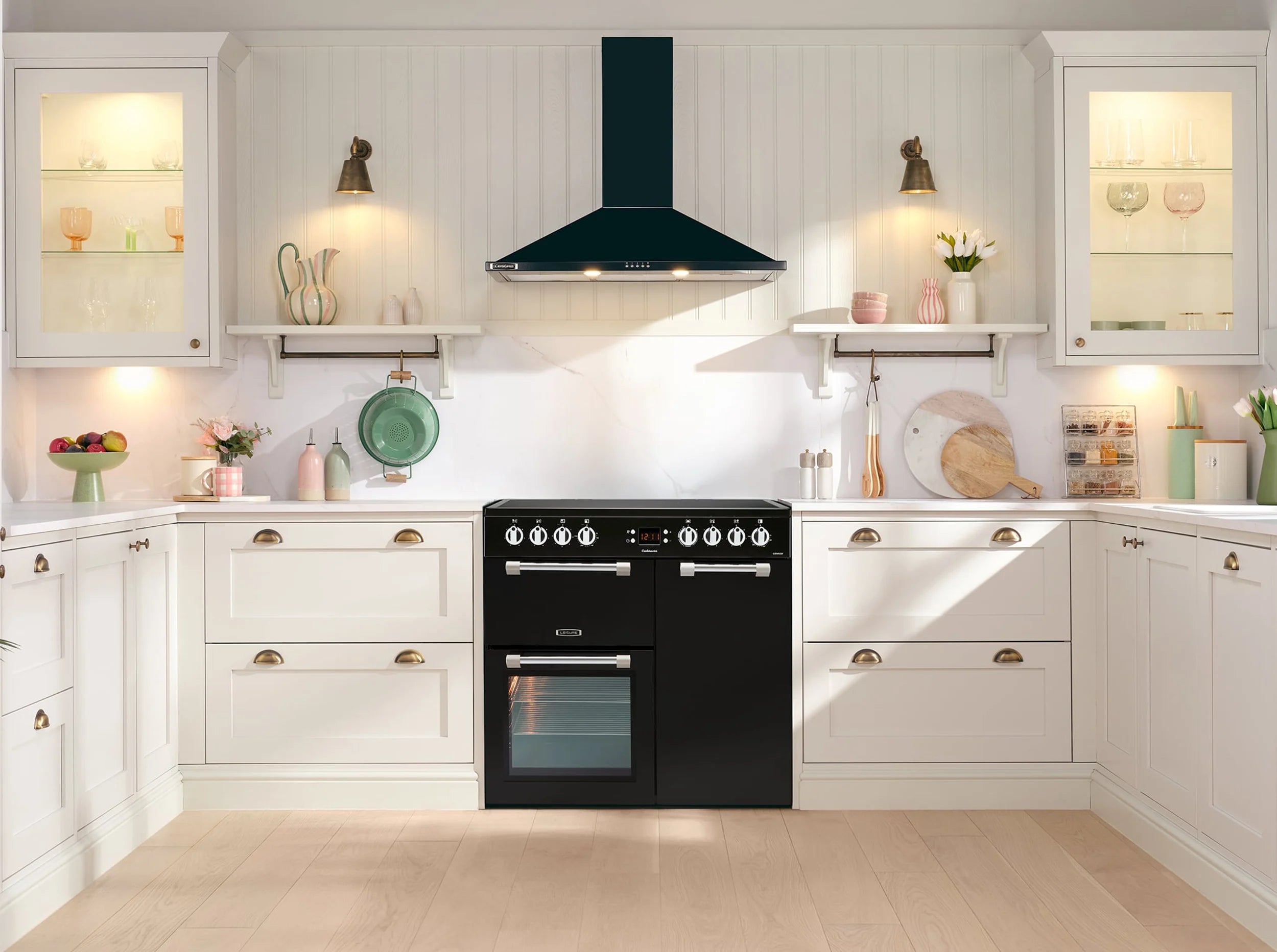 Leisure CK90C230K 90cm Electric Ceramic Range Cooker - Black