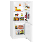 Liebherr cu2331 136cm tall fridge freezer -white