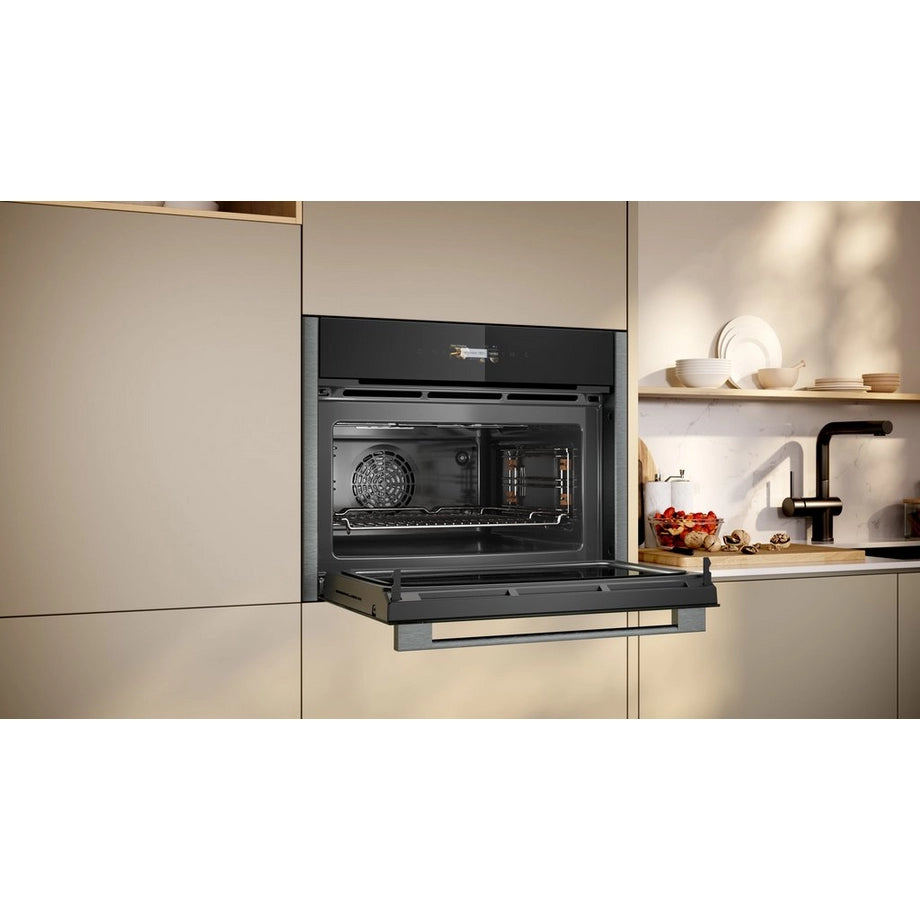 NEFF C24MR21G0B Built In Compact Oven with microwave function