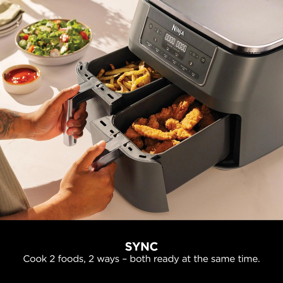 Ninja DZ300UK 6-in-1 Dual Zone Air Fryer 7.6L