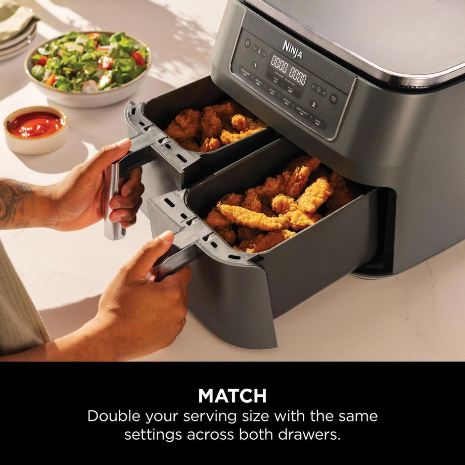 Ninja DZ300UK 6-in-1 Dual Zone Air Fryer 7.6L