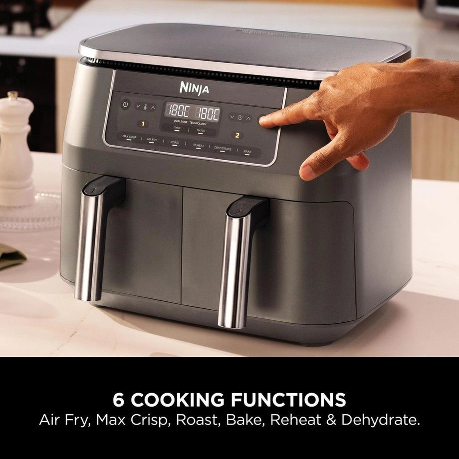 Ninja DZ300UK 6-in-1 Dual Zone Air Fryer 7.6L