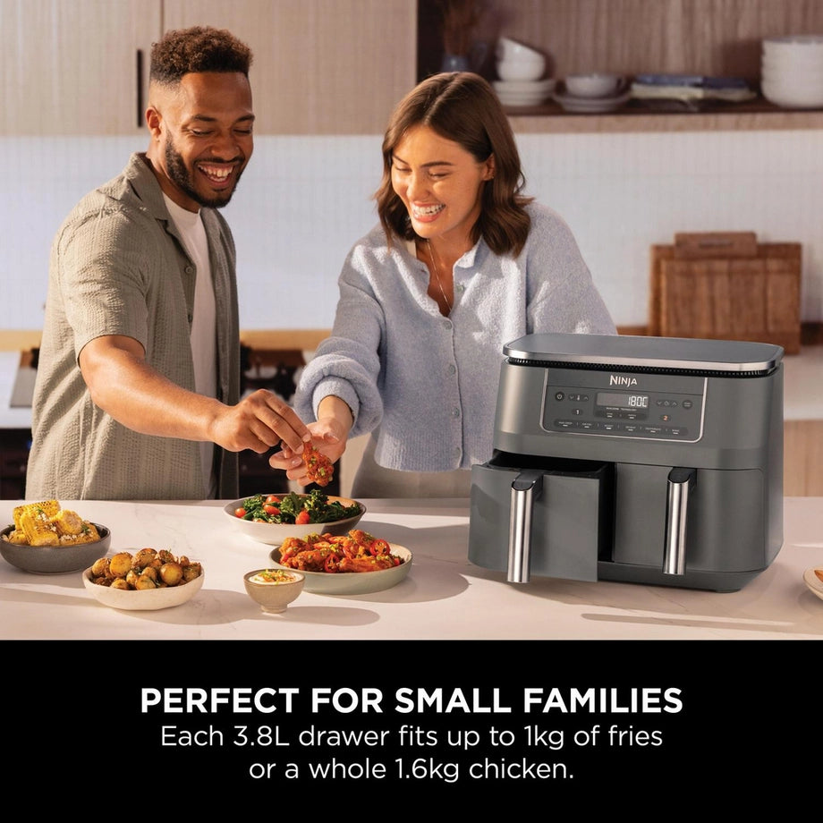 Ninja DZ300UK 6-in-1 Dual Zone Air Fryer 7.6L