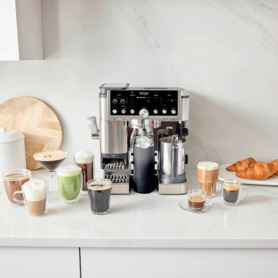 Ninja ES701UK Luxe Café Pro Series Espresso Machine - Black/Stainless Steel