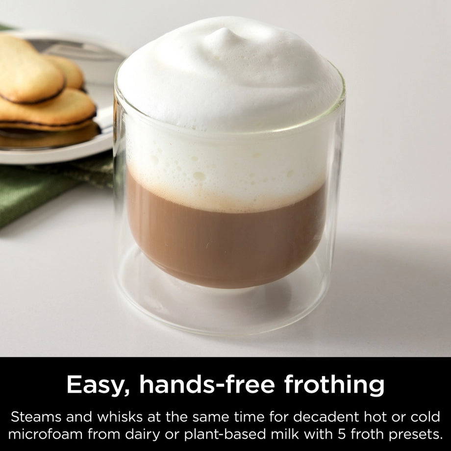 Ninja ES701UK Luxe Café Pro Series Espresso Machine - Black/Stainless Steel