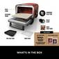 Ninja OO101UK Ninja Woodfire Outdoor Oven, Artisan Pizza Maker and BBQ Smoker - Terracotta/Steel