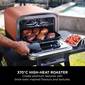 Ninja OO101UK Ninja Woodfire Outdoor Oven, Artisan Pizza Maker and BBQ Smoker - Terracotta/Steel