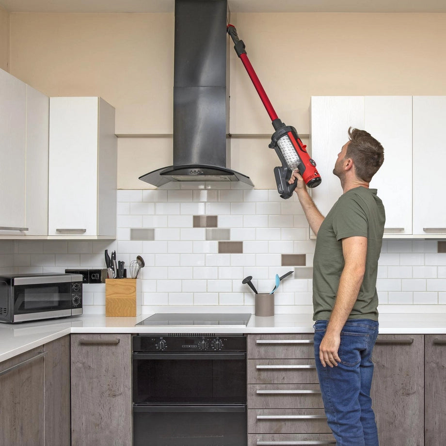 Numatic Cordless Henry Quick Vacuum - 60 Minutes Run Time - Red 916177