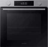Samsung Series 4 Dual Cook NV7B44205AS Wifi Connected Built In Electric Single Oven - Stainless Steel - A+ Rated