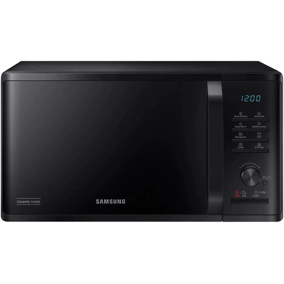 Samsung MS23K3515AKEU 23L Solo Microwave Oven with Triple Distribution System - Black