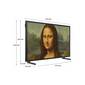 Samsung QE32LS03CBUXXU 32" The Frame Art Mode QLED Full HD HDR Smart TV, 4K Ultra HD