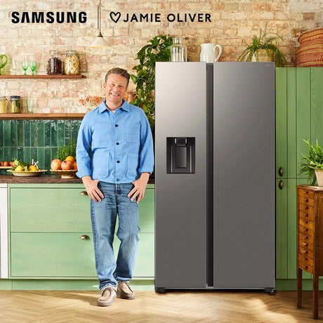 Samsung RS70F66KCTEU 91cm Side by Side American Fridge Freezer - Silver