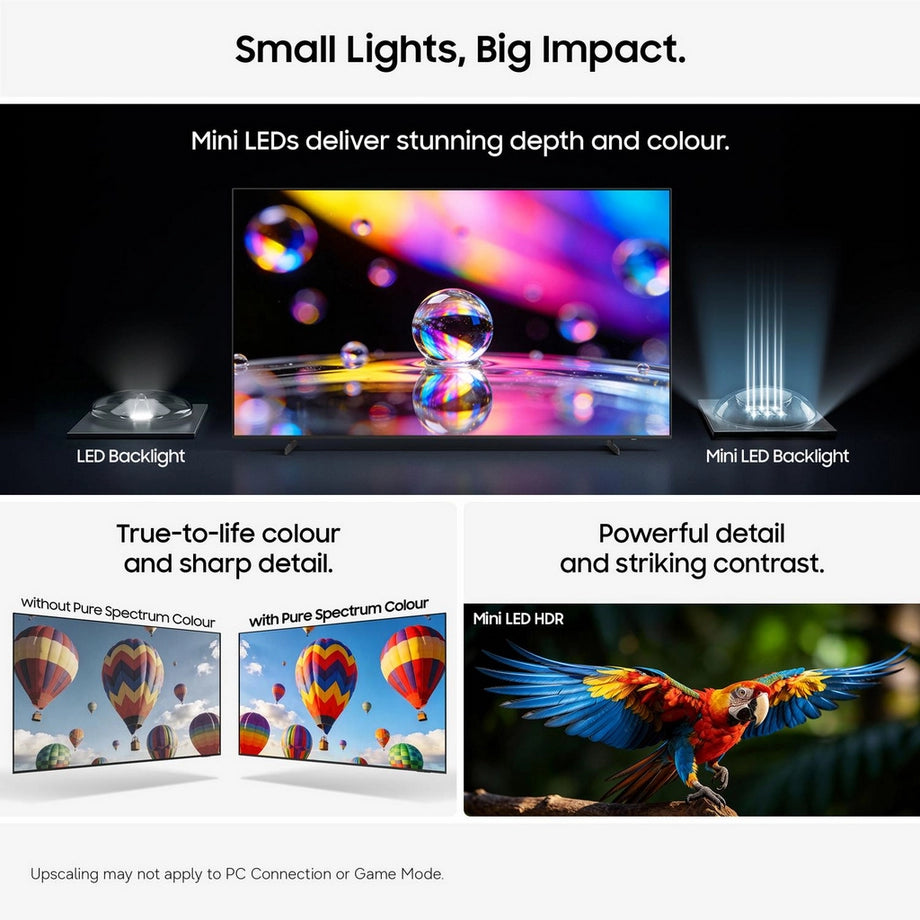 Samsung UE55M70HAKXXU 55" 4K Mini LED Vision AI Smart TV