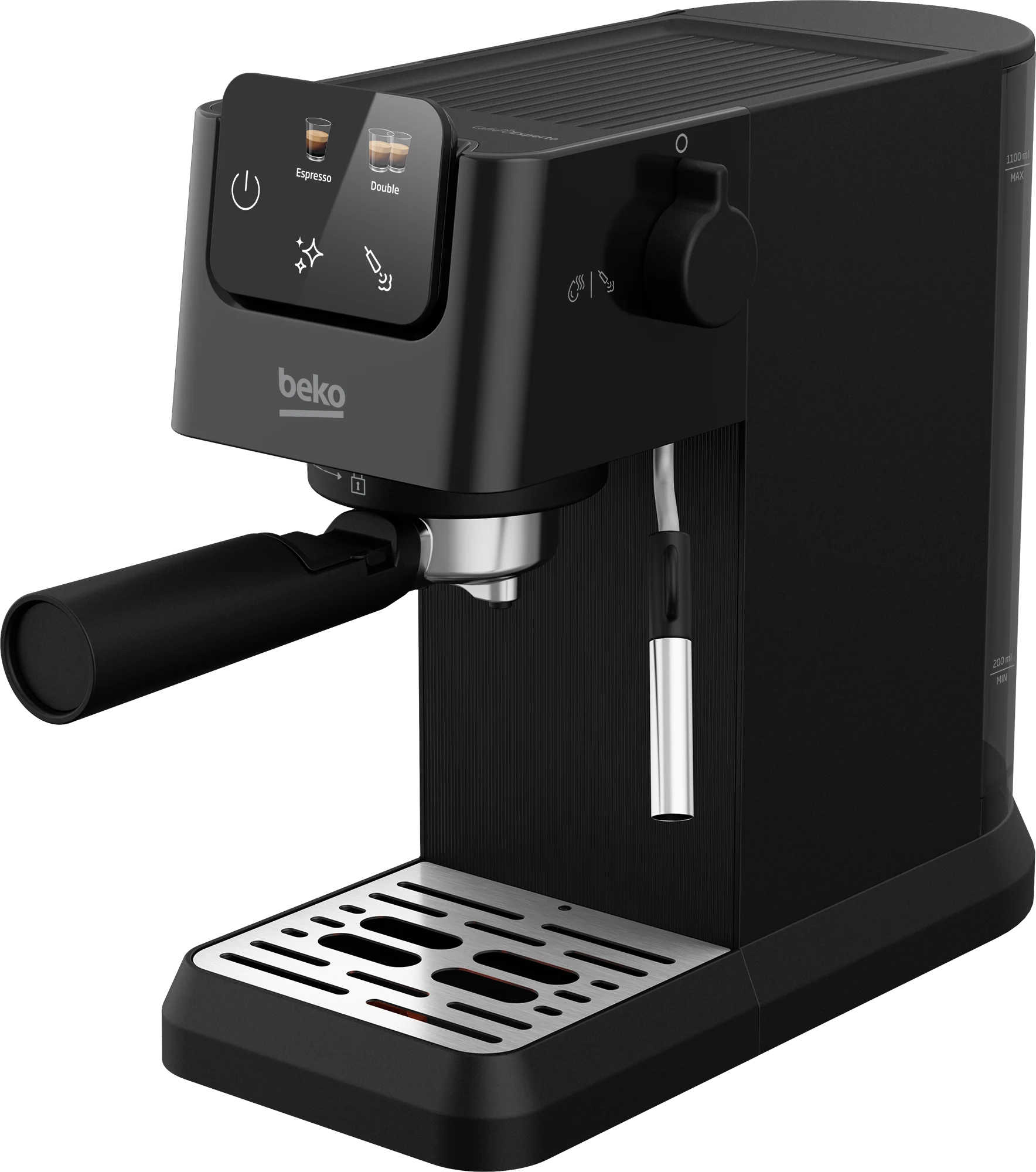 Beko CaffeExperto Manual Espresso Coffee Machine with Steam Wand