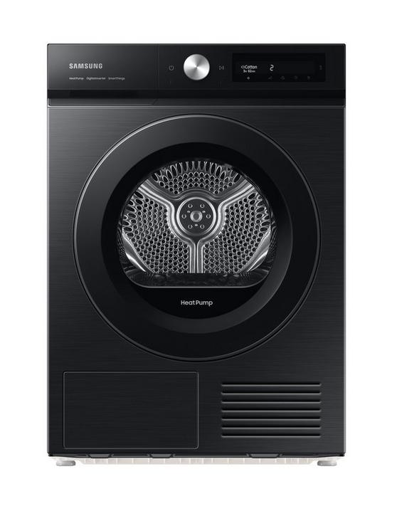 Samsung DV90BB5245ABS1 9kg Heat Pump Tumble Dryer with OptimalDry - Black