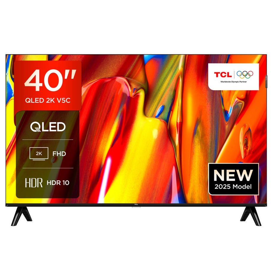TCL 40V5C-UK 40" QLED FHD HDR Android TV