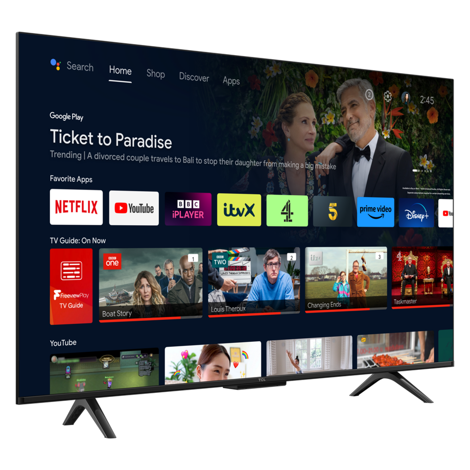 TCL 43P755K 43" 4K HDR Android TV