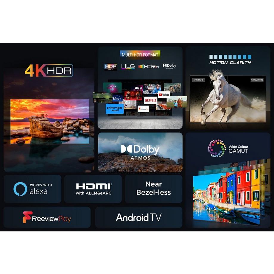 TCL 55P755K 55" 4K HDR Android TV