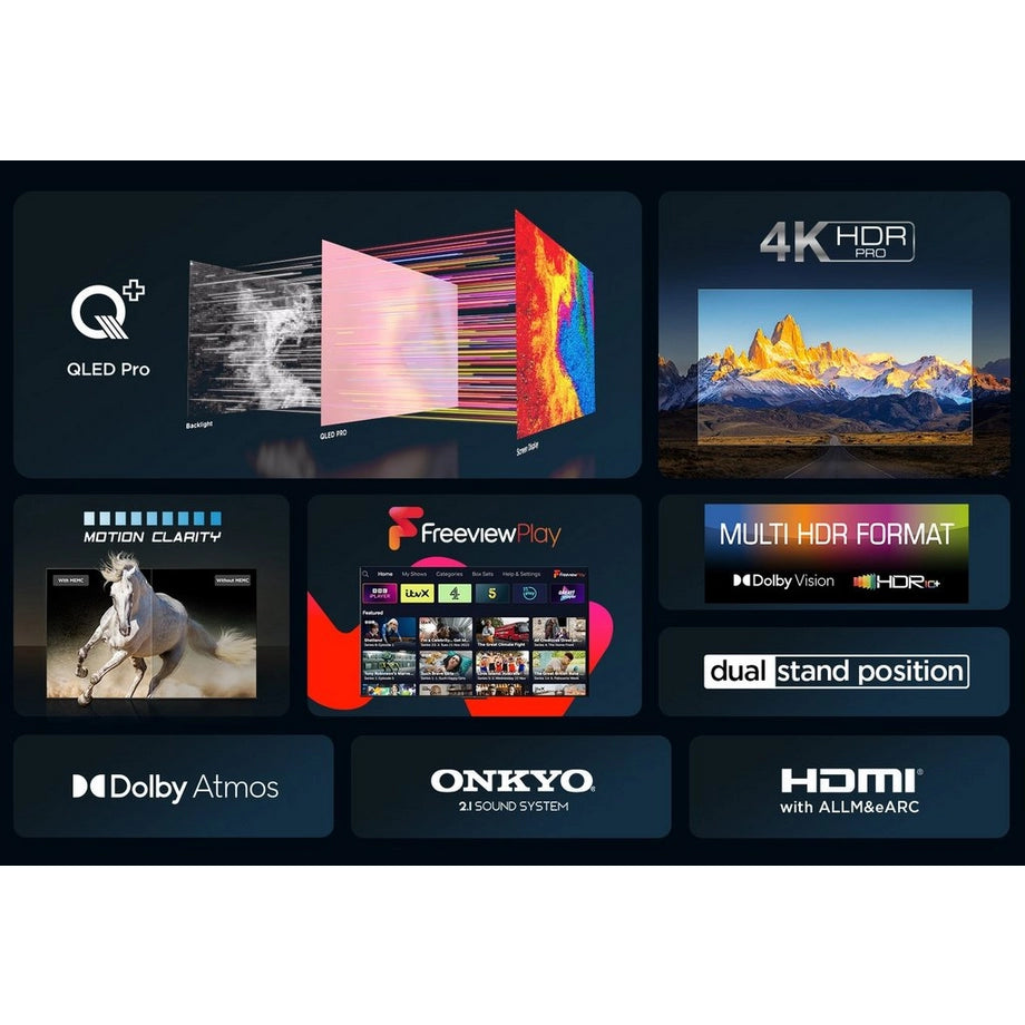 TCL 65C655K 65" 4K QLED HDR Pro Android TV (PRE ORDER)