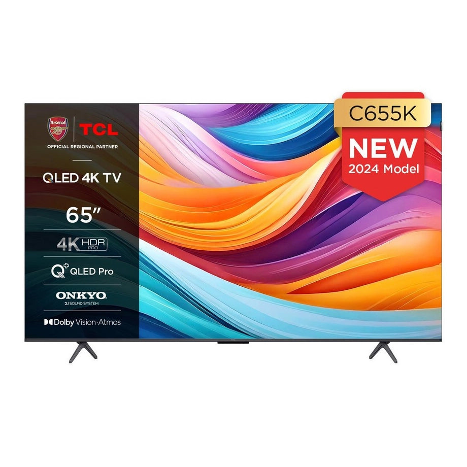 TCL 65C655K 65" 4K QLED HDR Pro Android TV (PRE ORDER)